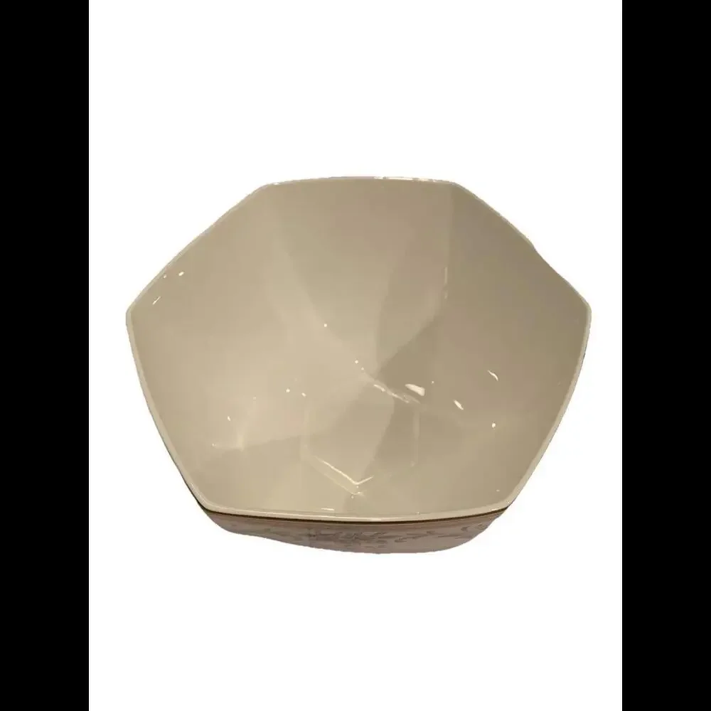 🌼🍽️Spring Crest by Christopher Stuart Hexagon Serving Bowl Bone China
